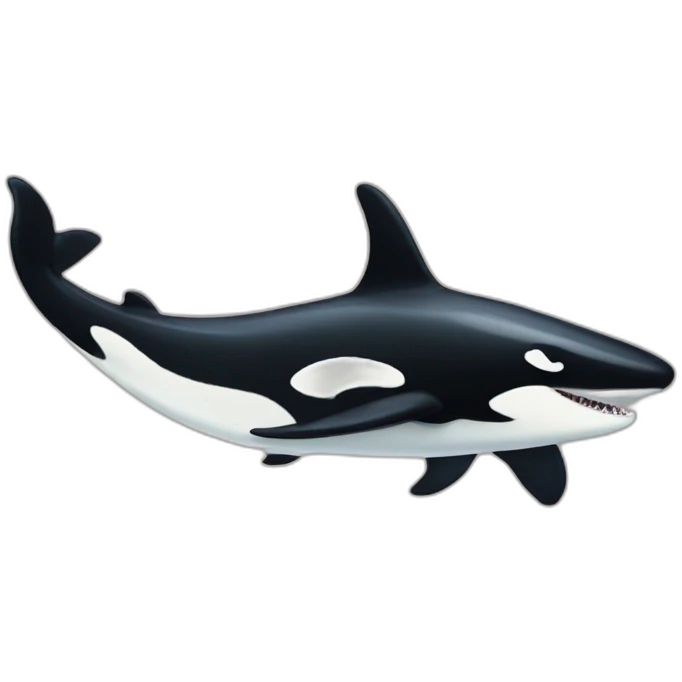 Orca Shark Crocodile emoji