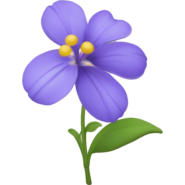 Flor de pensamiento  emoji