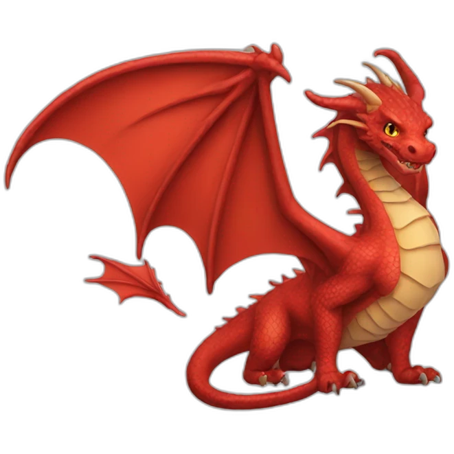 red dragon emoji