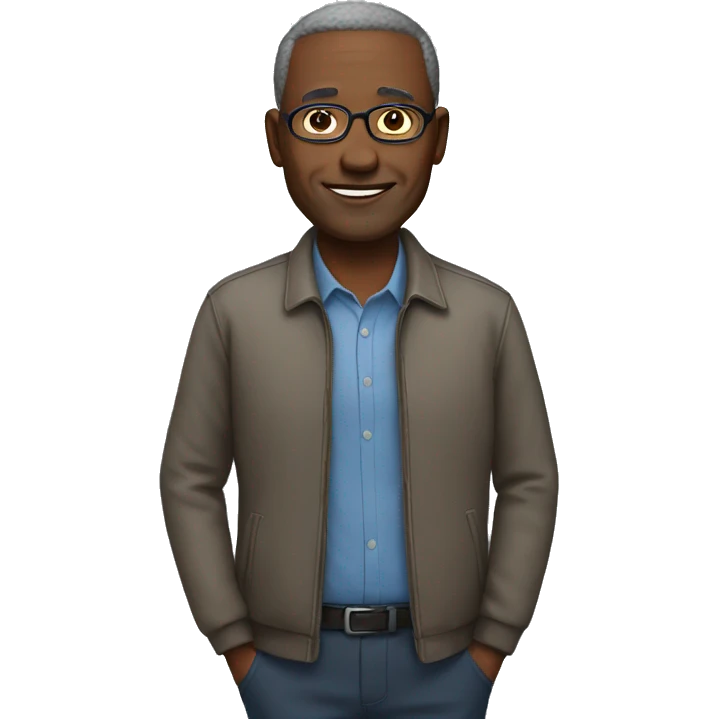 51 year old male social worker emoji