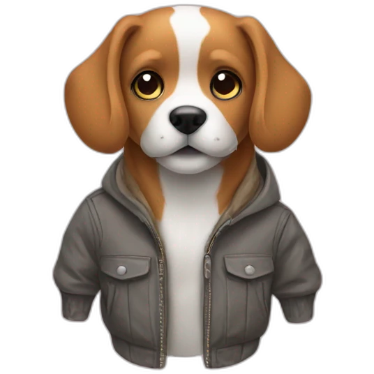 dog jacket emoji