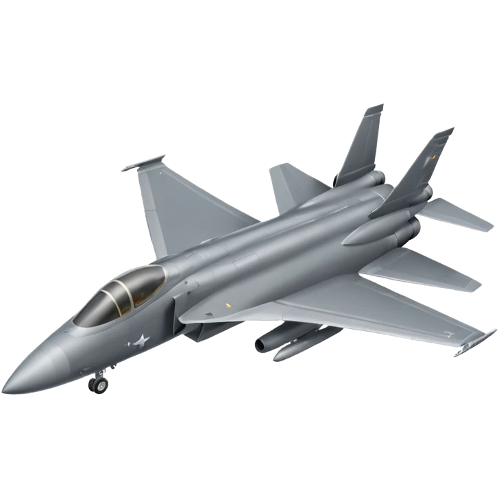 Military jet emoji