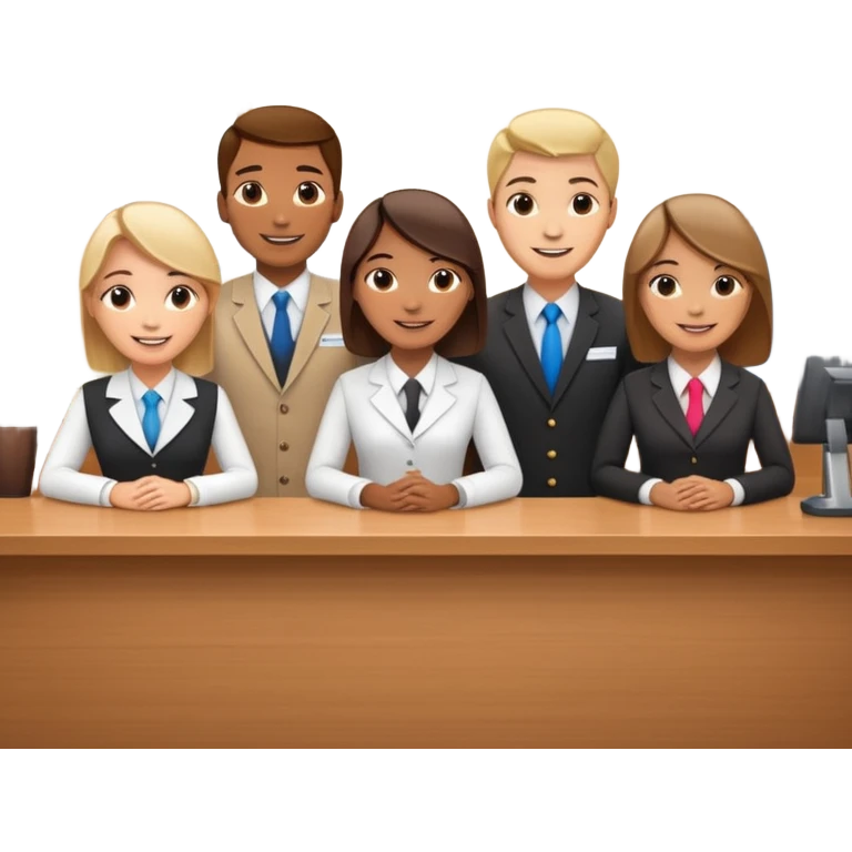 hotel receptionists emoji