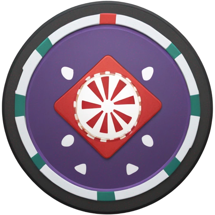 Jeton poker emoji