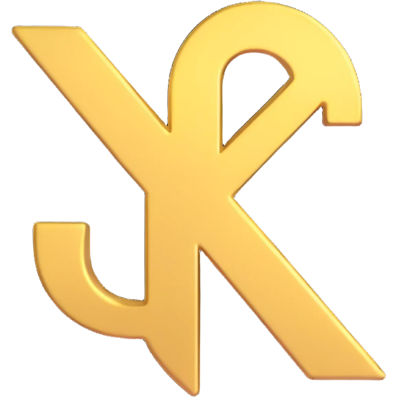 golden plus sign emoji