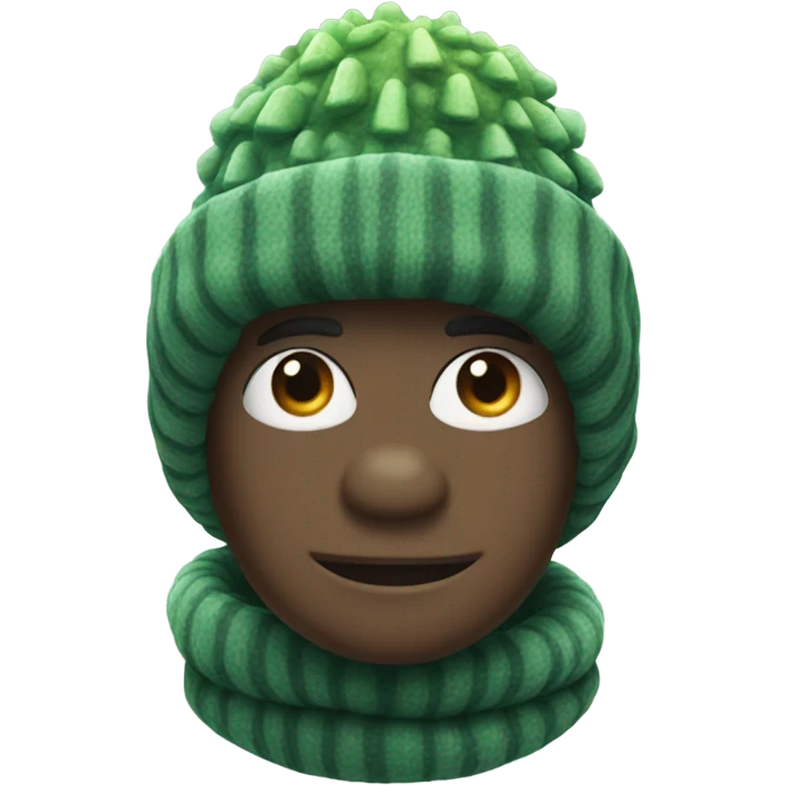 Godzilla with a propeller beanie emoji
