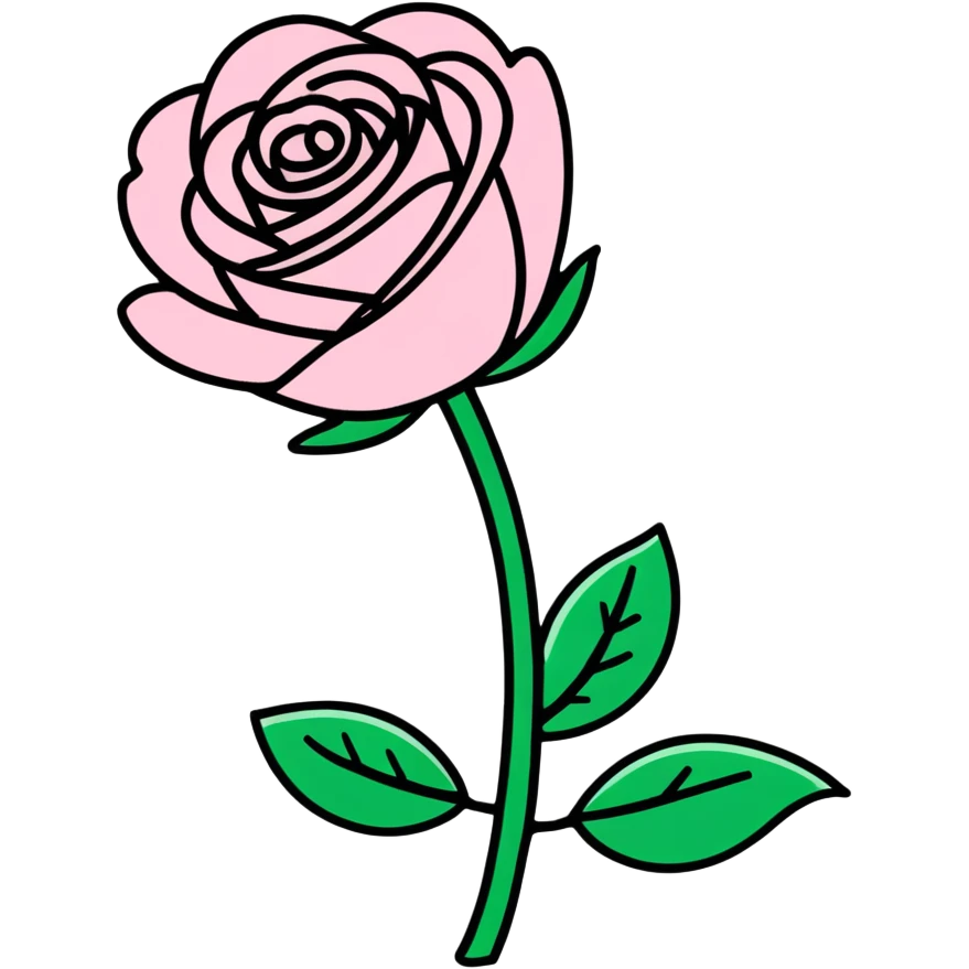 Rosa emoji