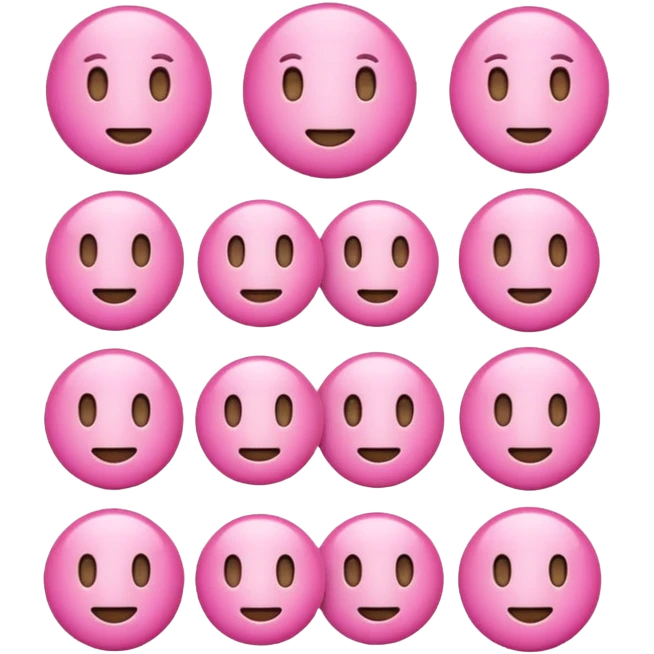 Emoji rosa emoji