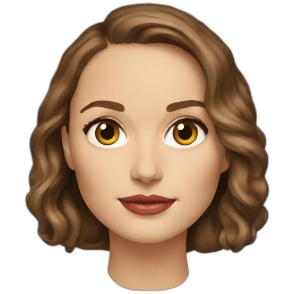 Natalie Portman head only emoji