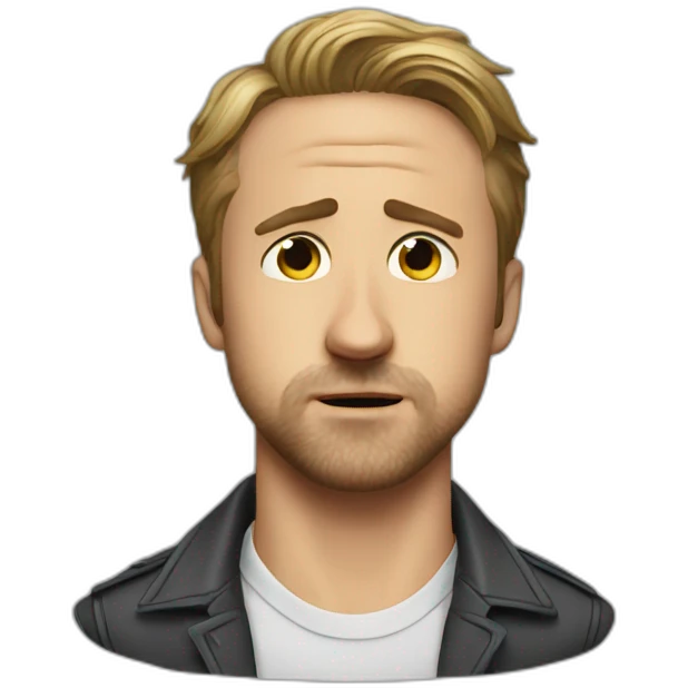 Ryan gosling crying  emoji