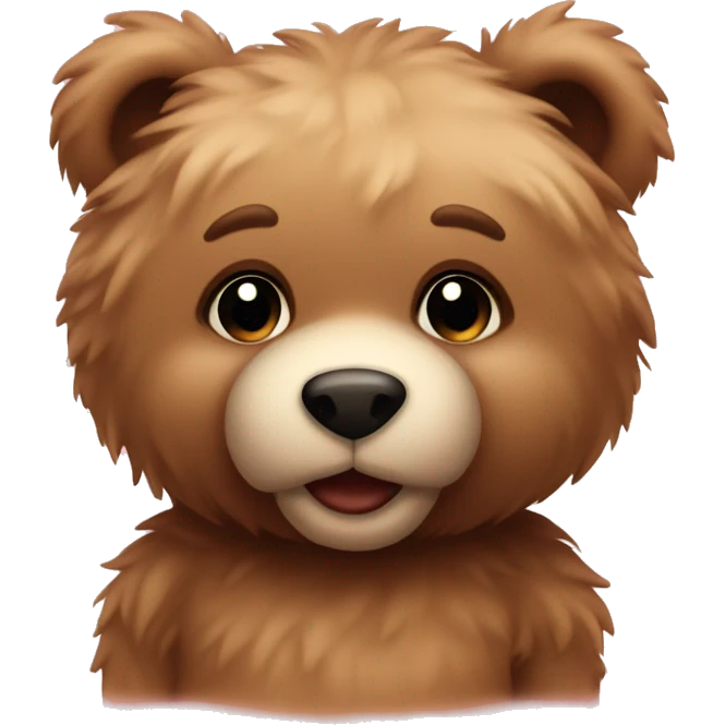  fluffy Valentine's teddy bear emoji