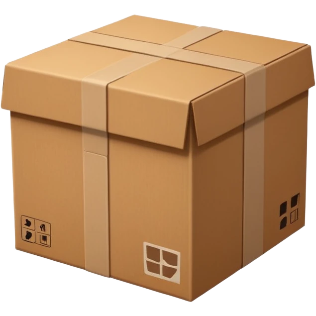make delivery box  emoji