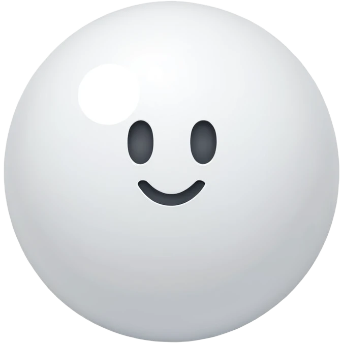 i want a white ball with a plus sign like the smash bros logo emoji