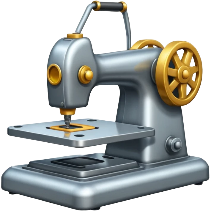 Press iron machine emoji