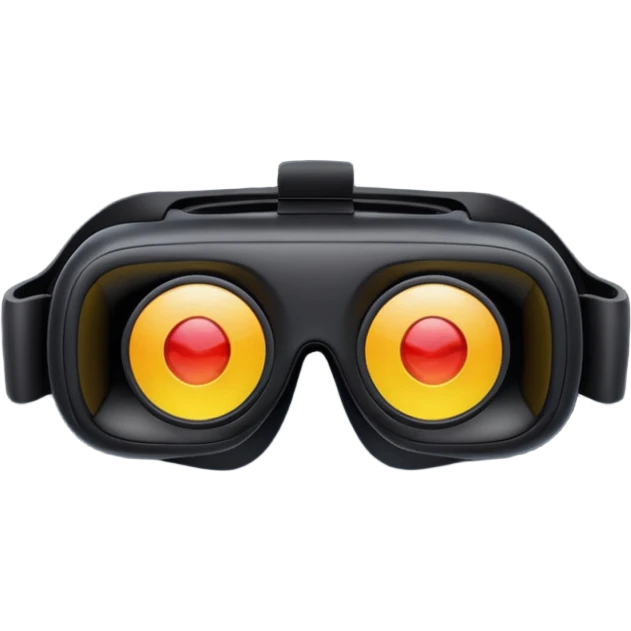 Lentes de realidad virtual emoji