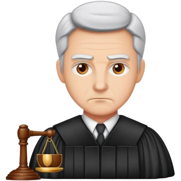 Judge emoji
