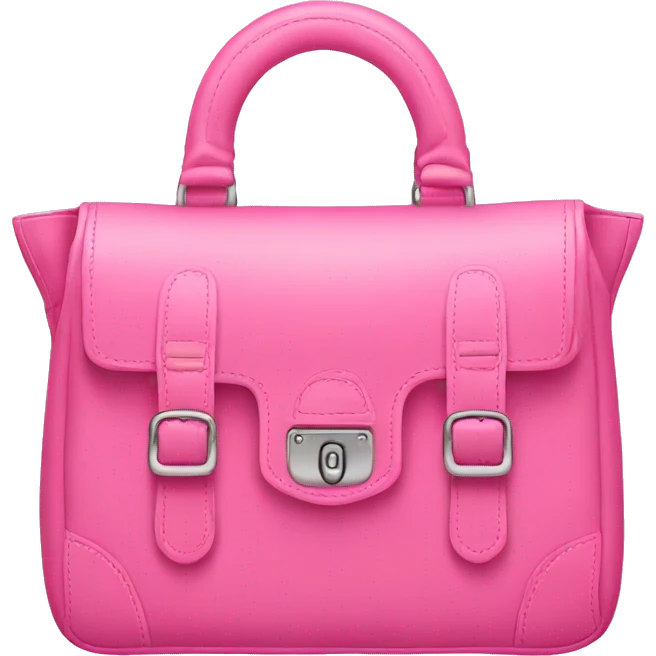 pink designer bag emoji