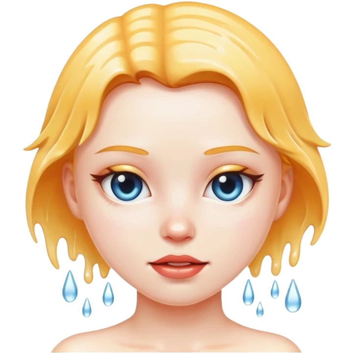 Girl with wet pussy  emoji
