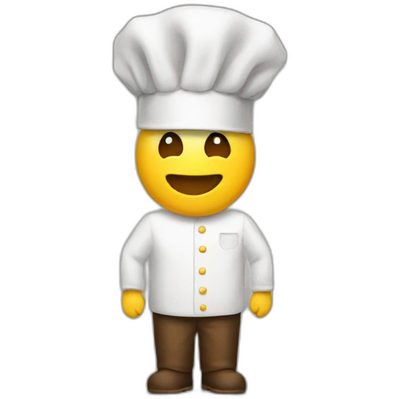 Hat of cook emoji