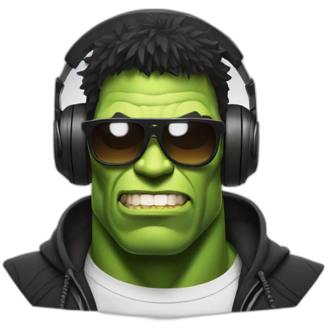 Dj hulk emoji