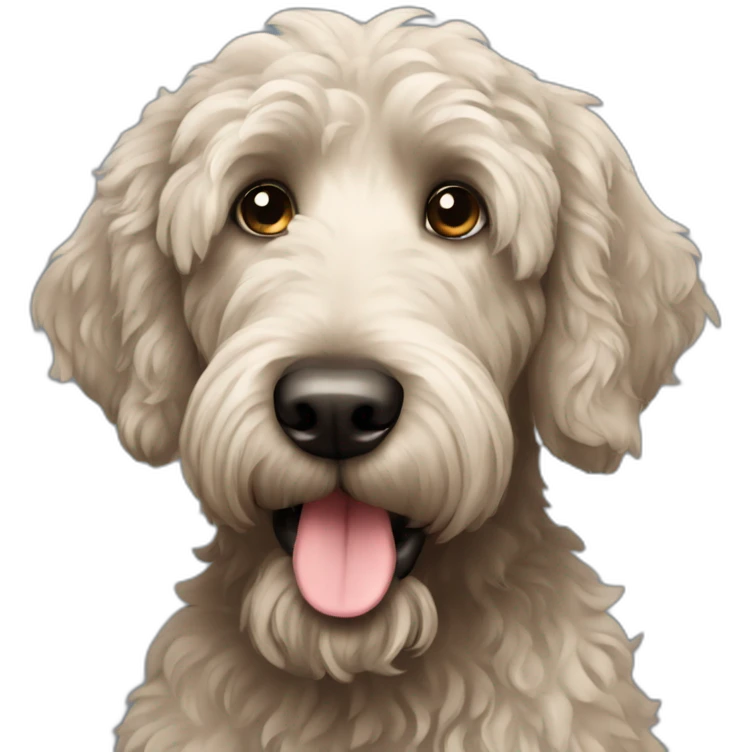 black labradoodle emoji