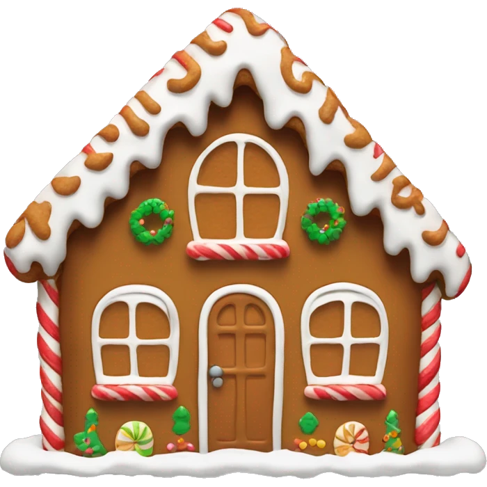 Ginger bread house  emoji