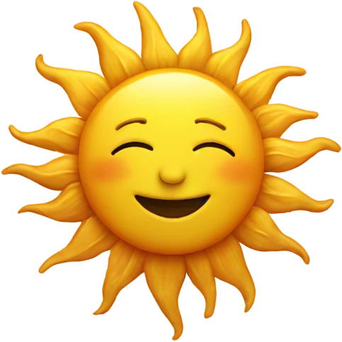 Sun  emoji
