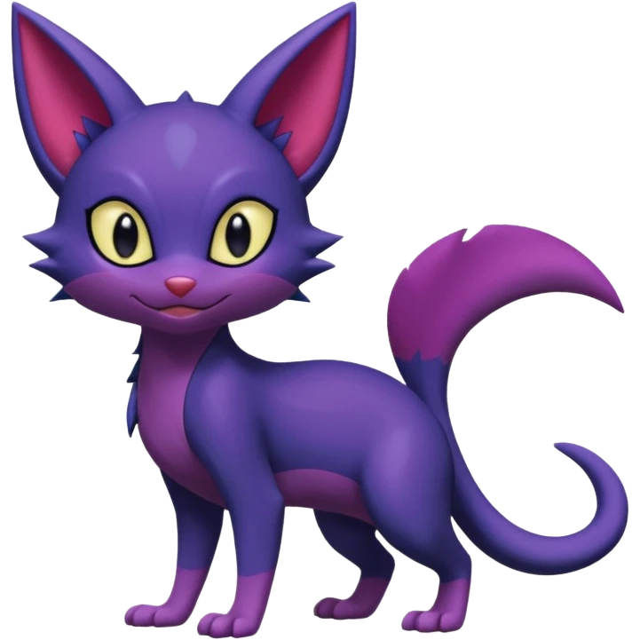 Sneasel-Purrloin-Fakémon-hybrid-creature (full body)  emoji