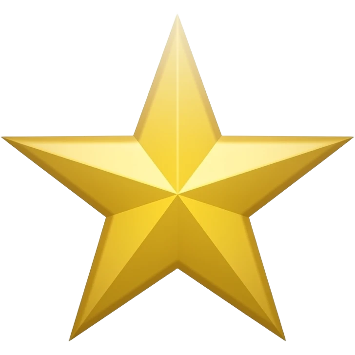 Circle with star emoji