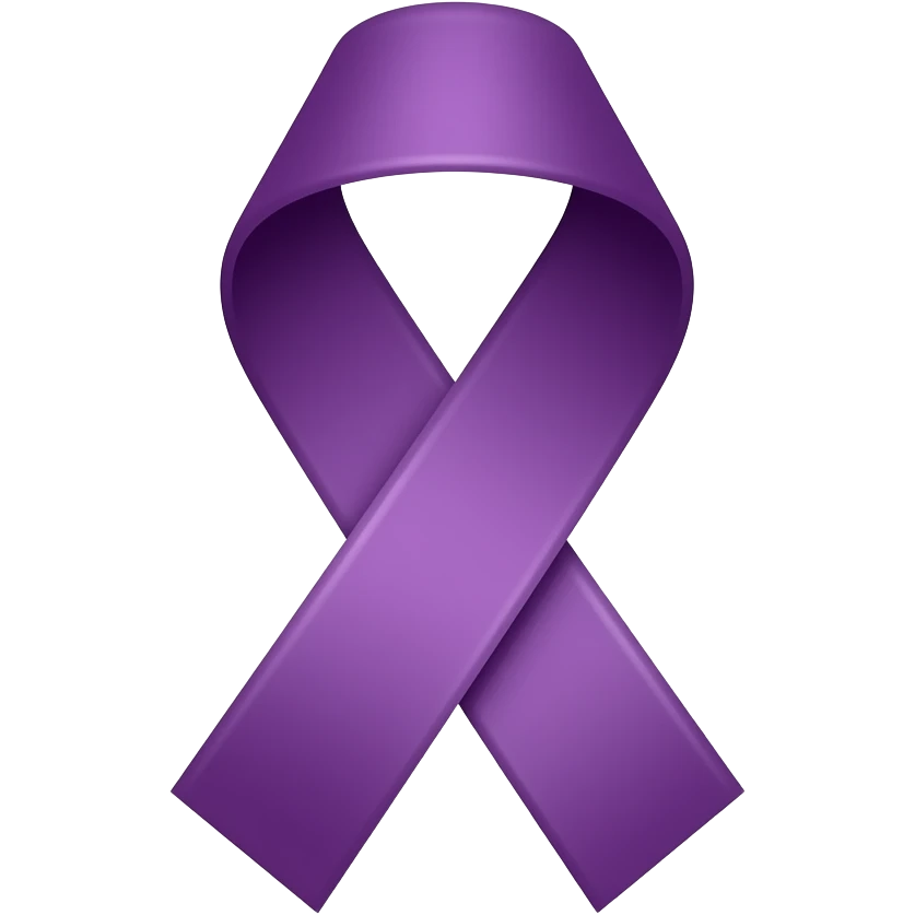 Small Purple ribbon emoji emoji