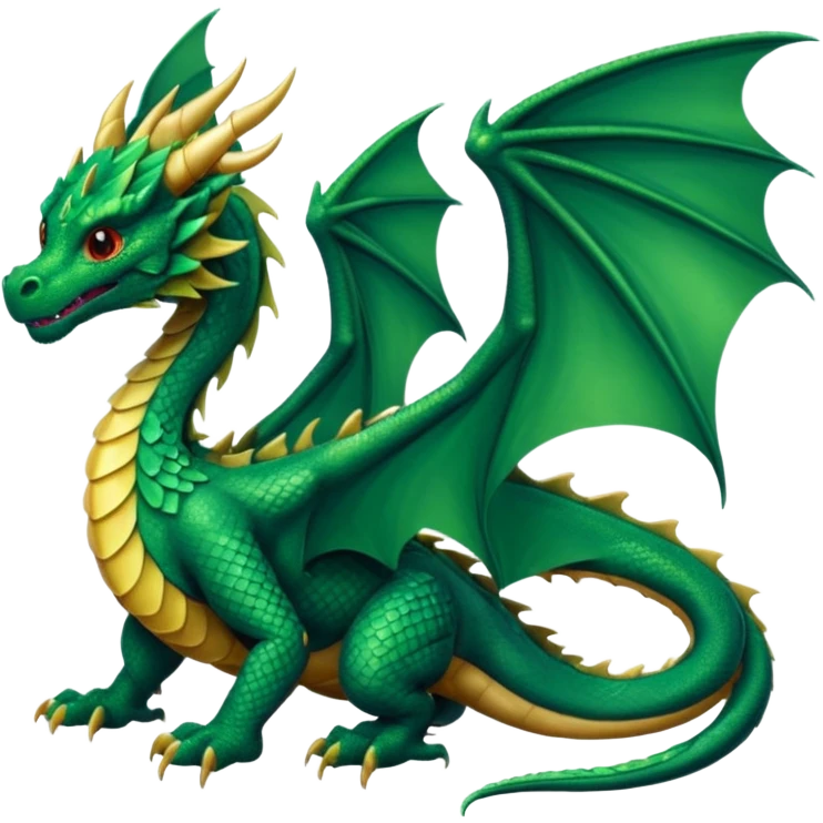 Dragon with wings emoji