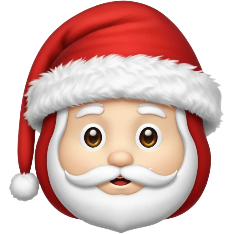 santa hat only no face emoji