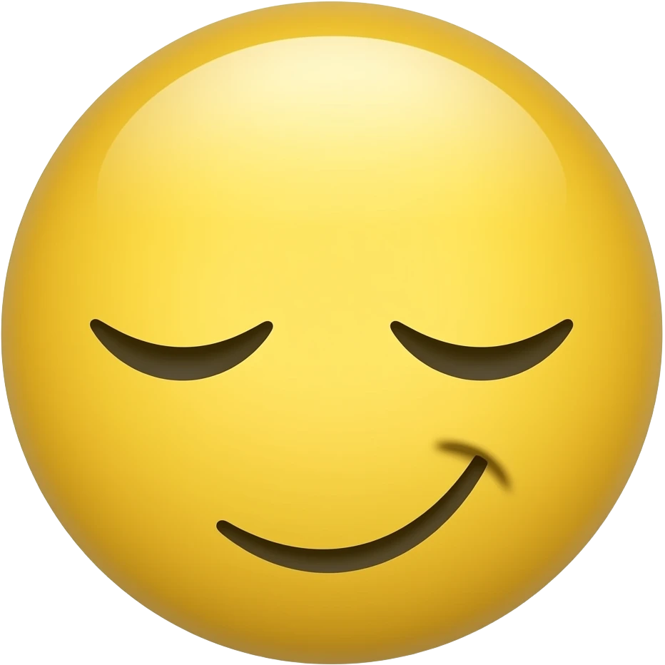 emoji visage jaune, endormie, ZZZ emoji
