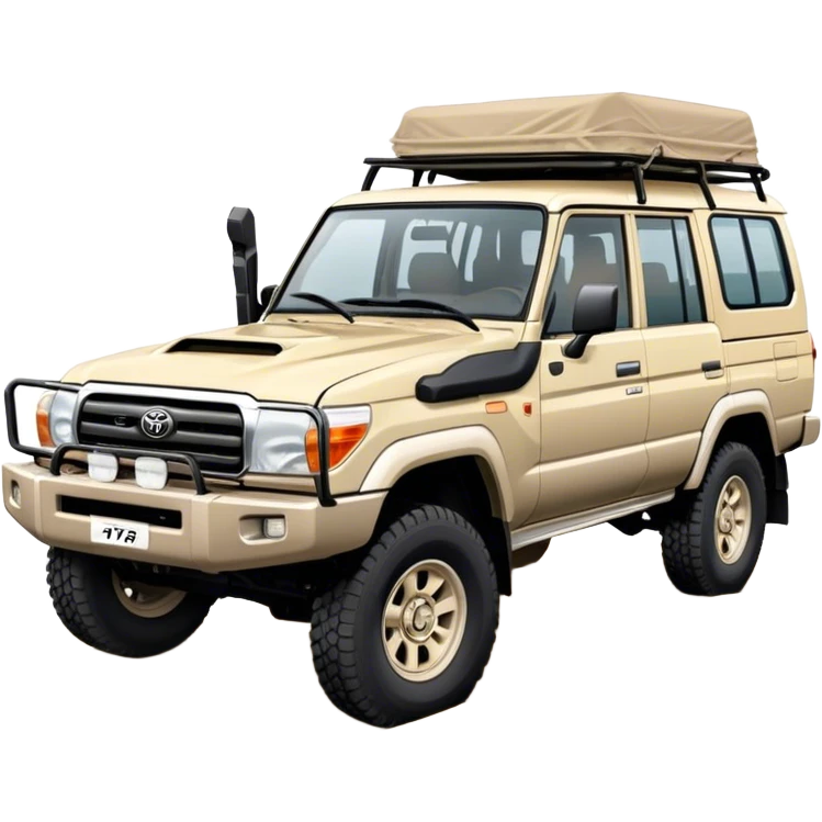landcruiser 79 series - Toyota (Model Year: 2008) (Iconic colour: sand) emoji