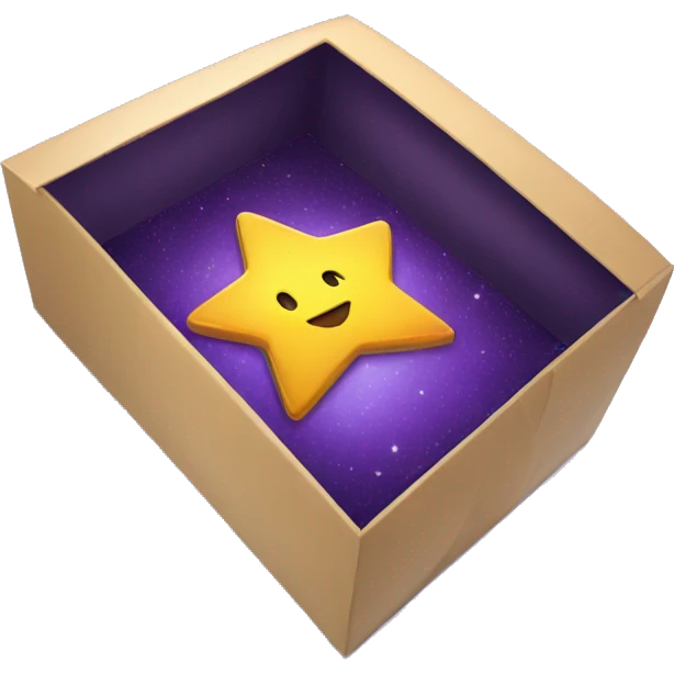 star on the giftbox emoji