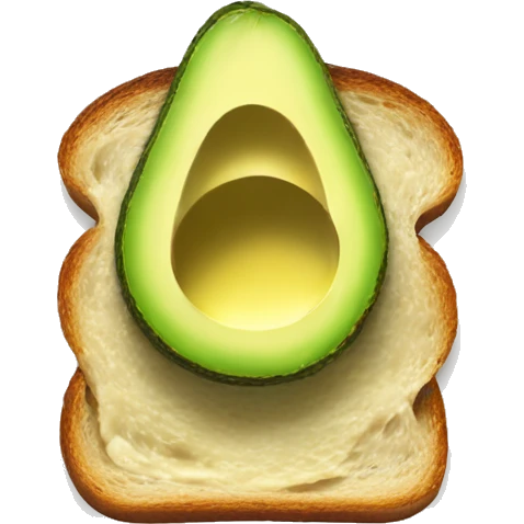 avocado on toast emoji