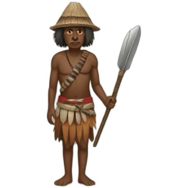 War aborigine emoji