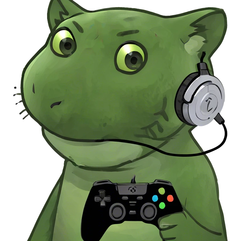 Tiger playing video games  emoji