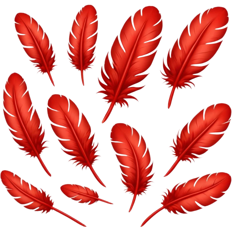 burlesque feathers emoji