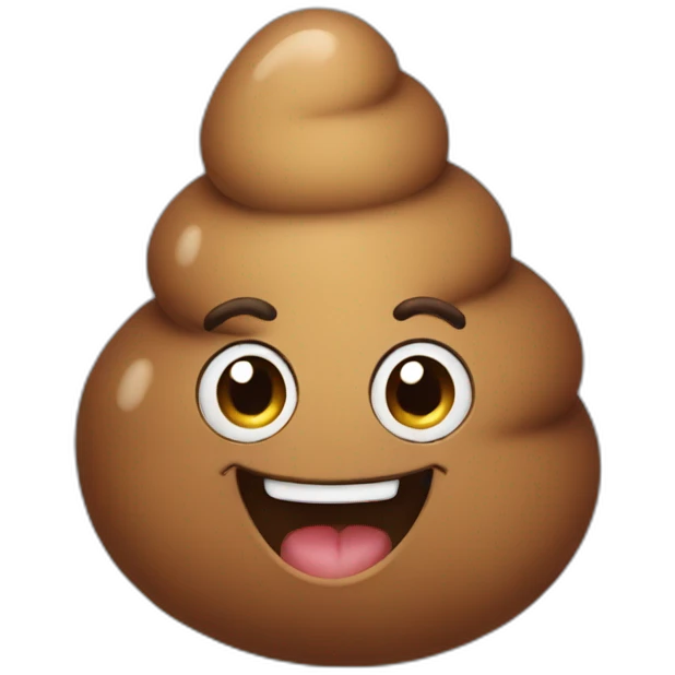 Happy poop emoji