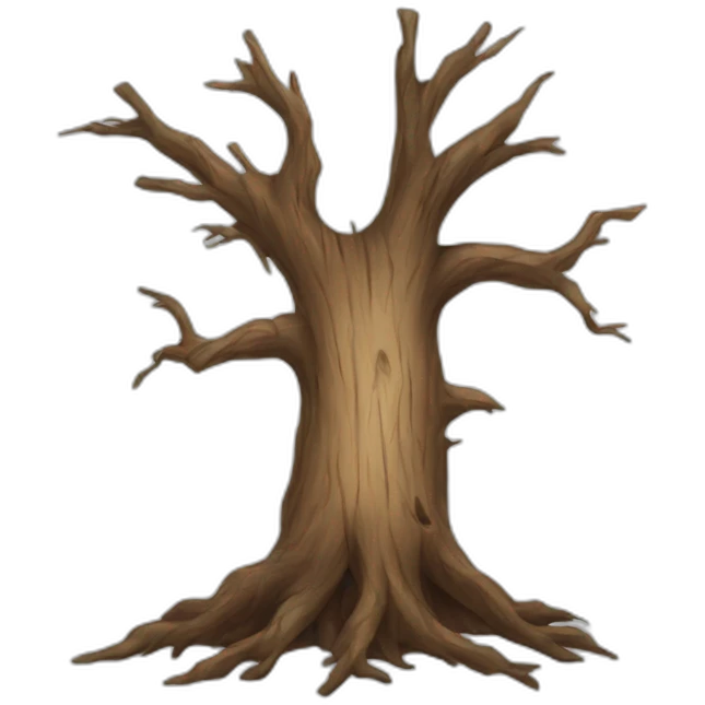 dead tree emoji