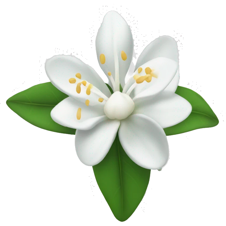 Jasmine flower emoji