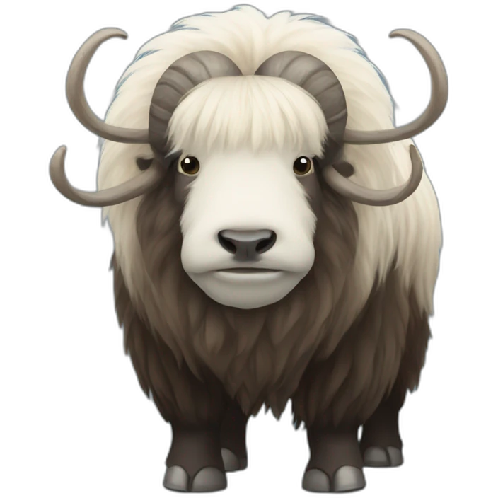 Muskox emoji