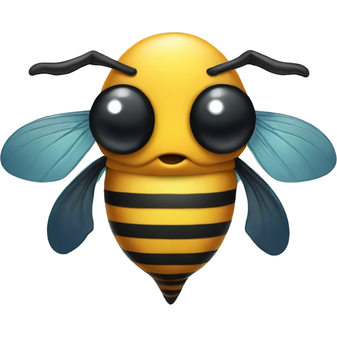 Whale bee emoji