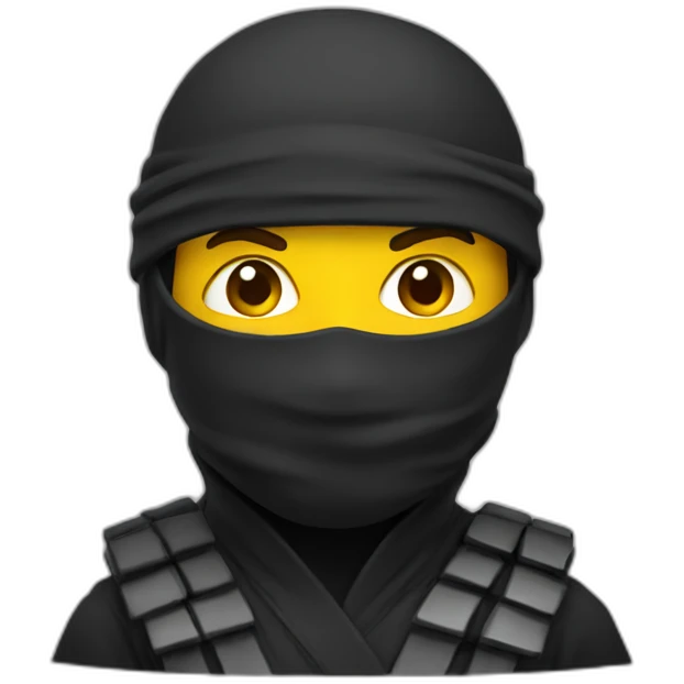 under-ninja emoji
