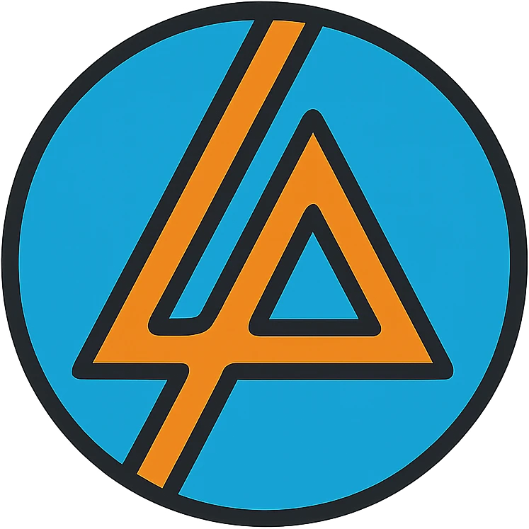 The Linkin Park logo, color outline icon style emoji