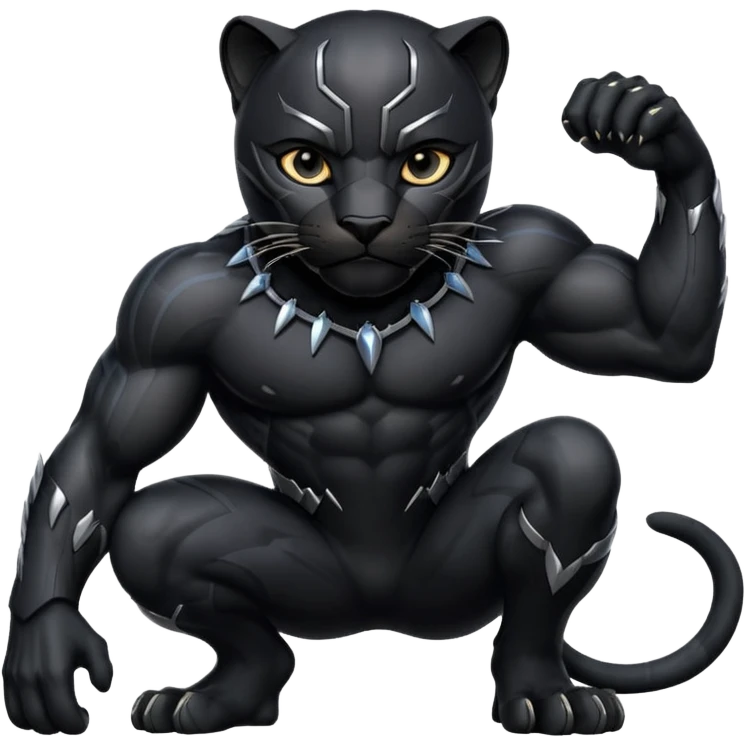 Black panther  emoji