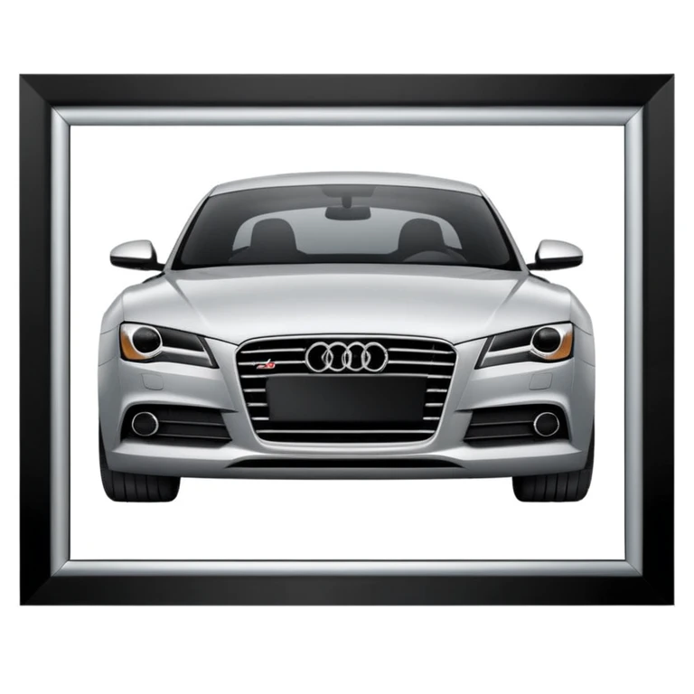 Audi kocsi emoji emoji