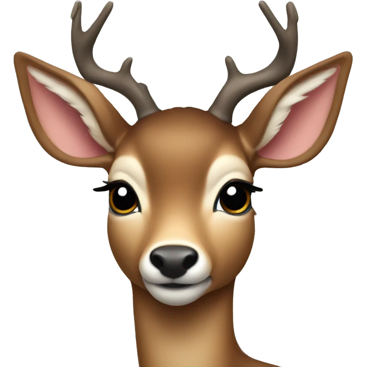 coquette deer emoji