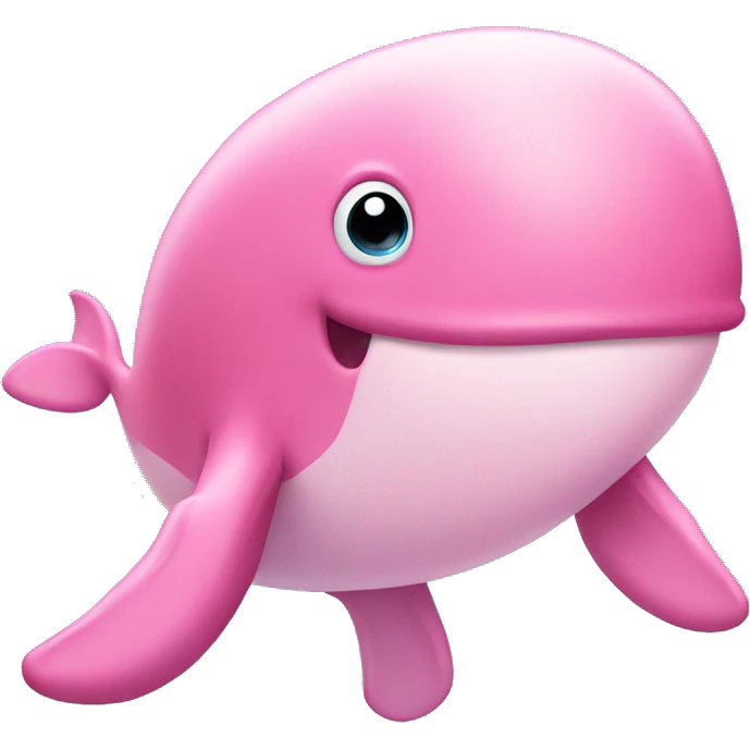 pink whale emoji